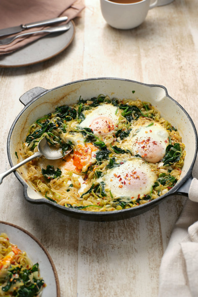 Baked eggs