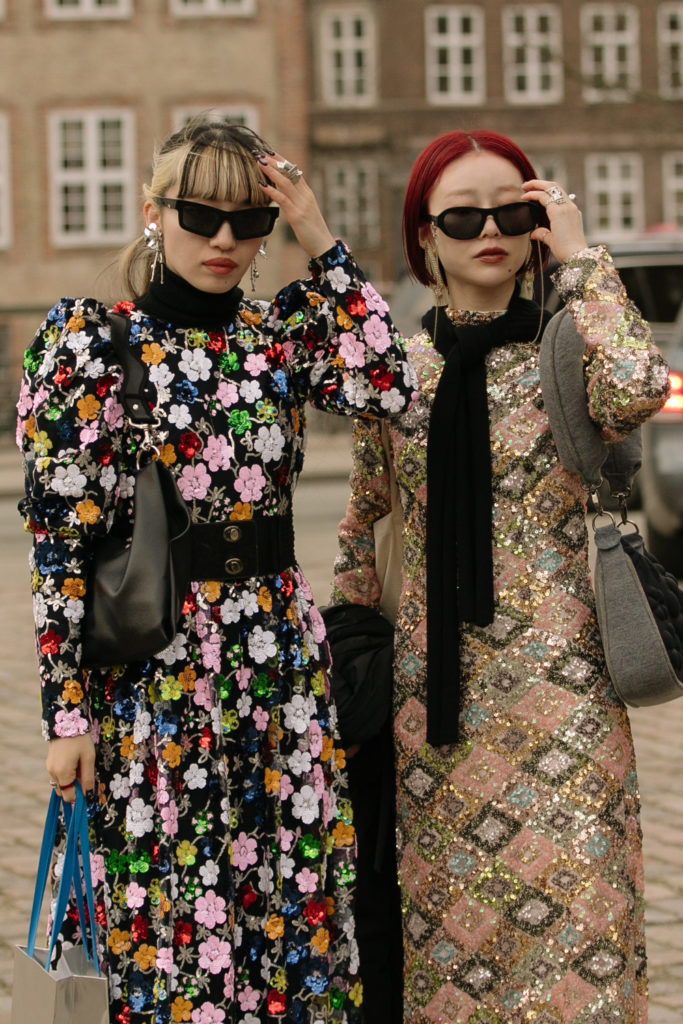 Women with calico hair