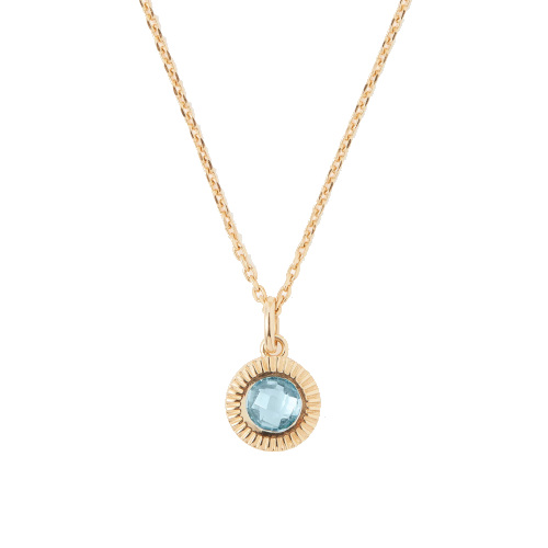 Blue topaz Sagittarius jewellery