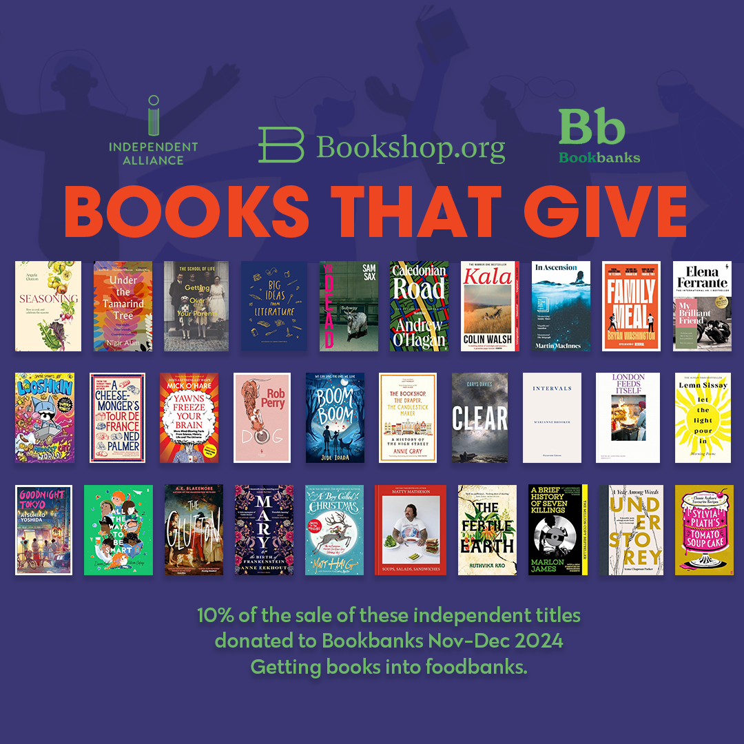 All the books included in the Books That Give scheme