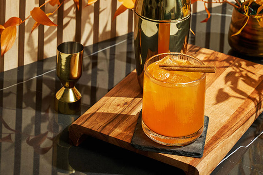 Pumpkin spice margarita