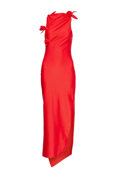 Red dress
