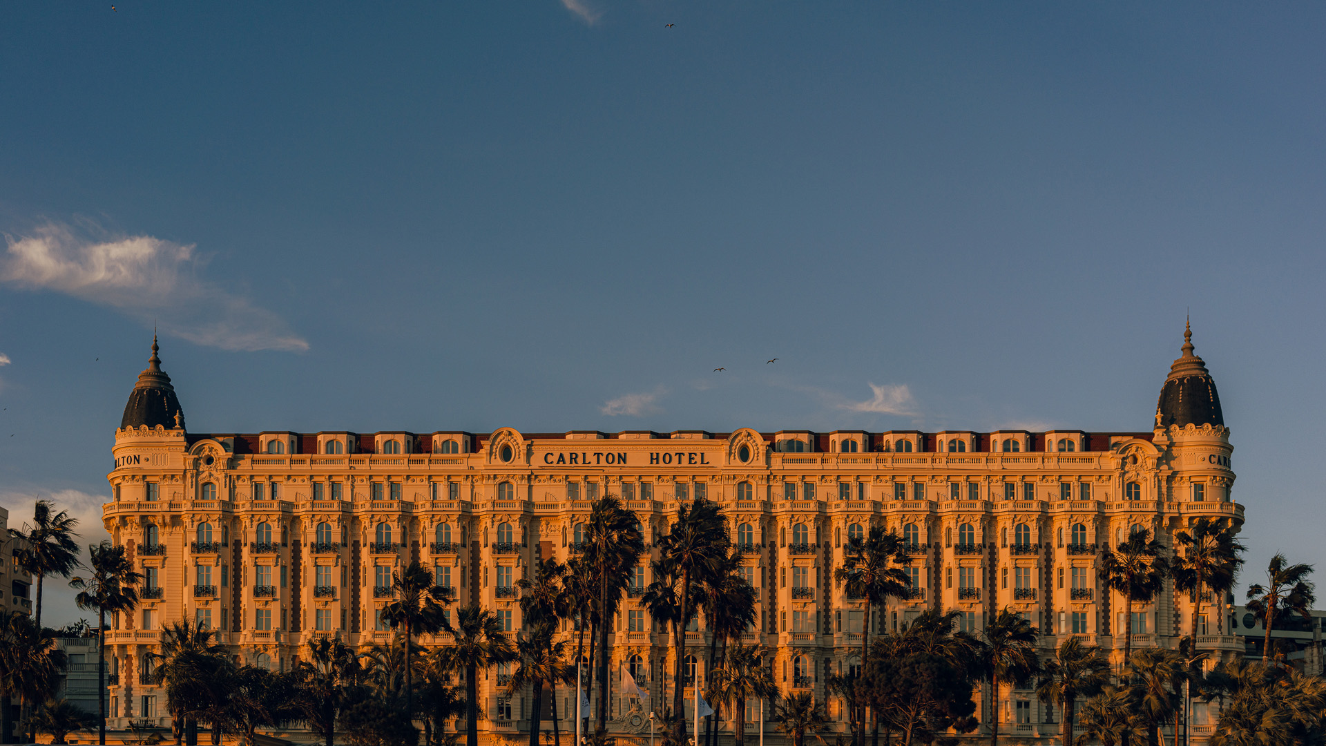 Exterior of the Carlton Cannes