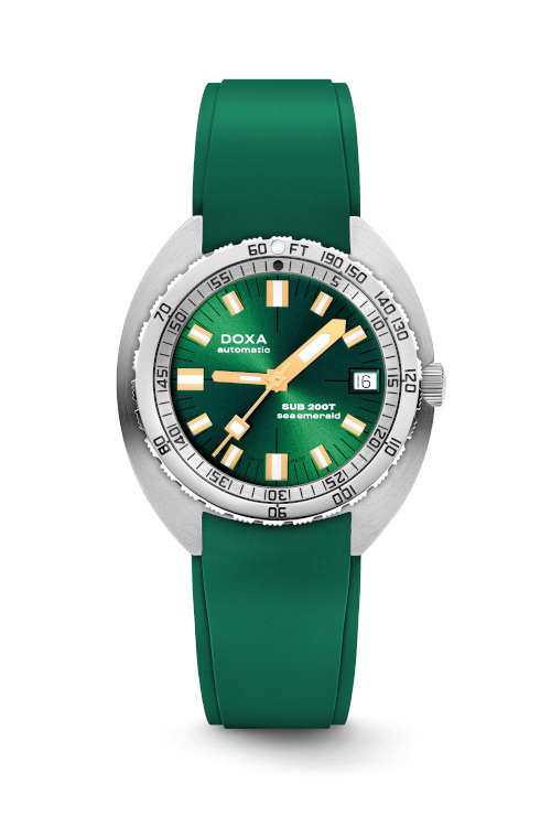 Green watch with green strap