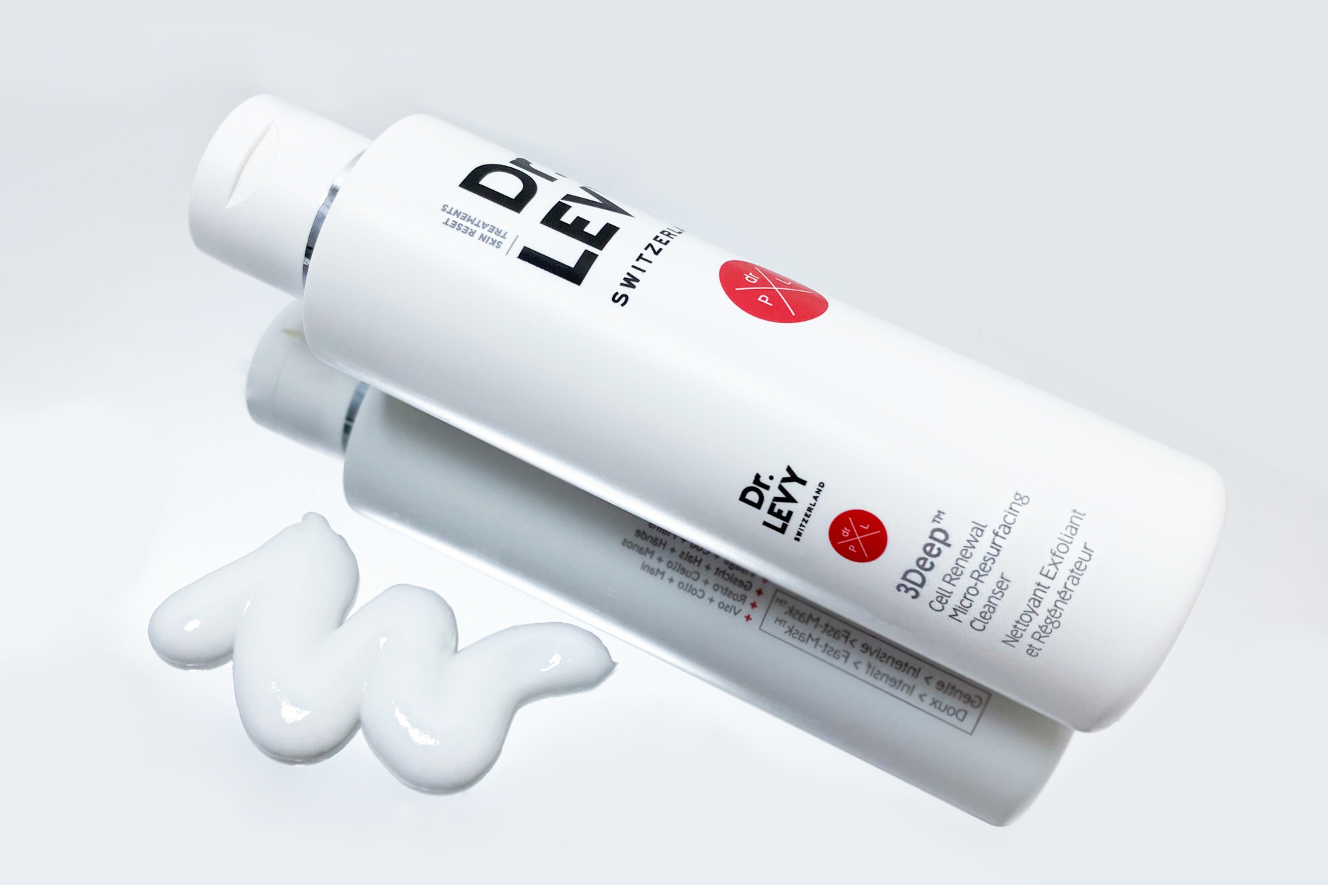 Dr. LEVY product for men's skincare piece