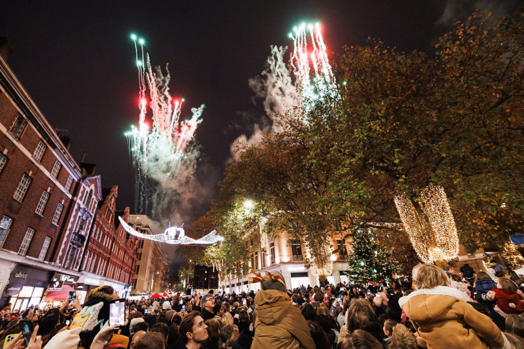 Chelsea Xmas Lights switch on 2024
