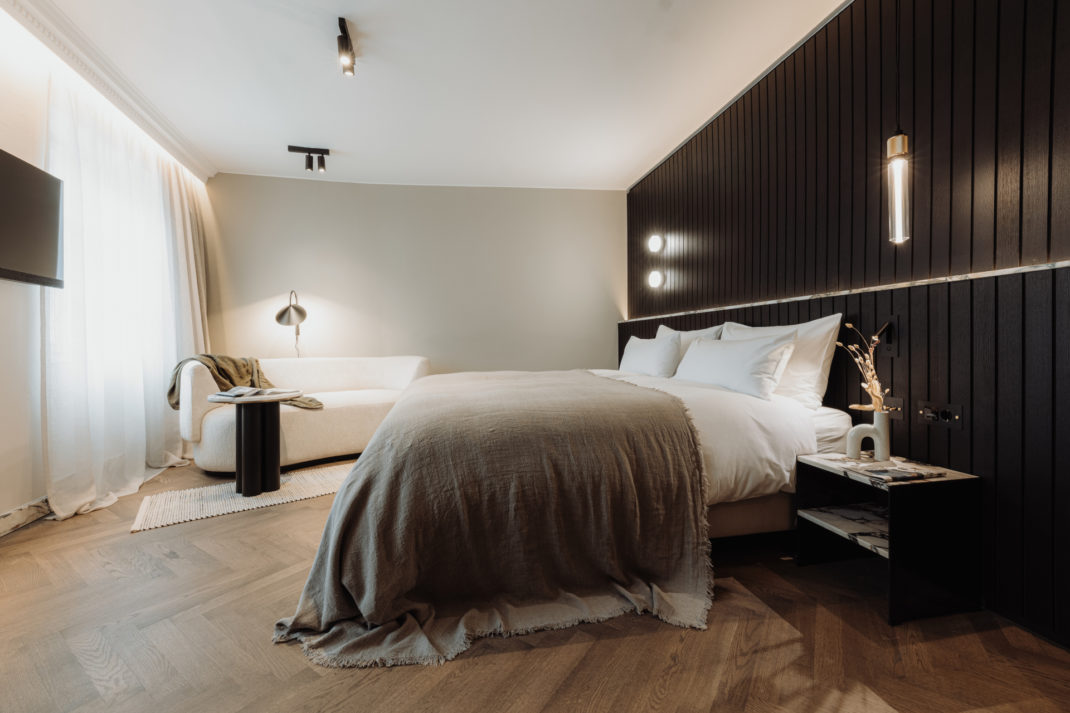 Bedroom at Gentle Hide Design Hotel