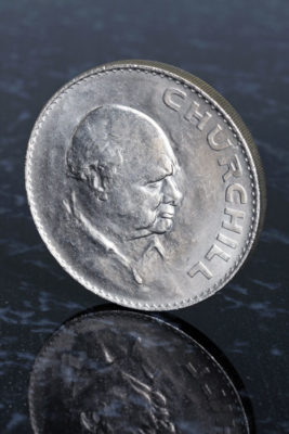 Churchill crown coin
