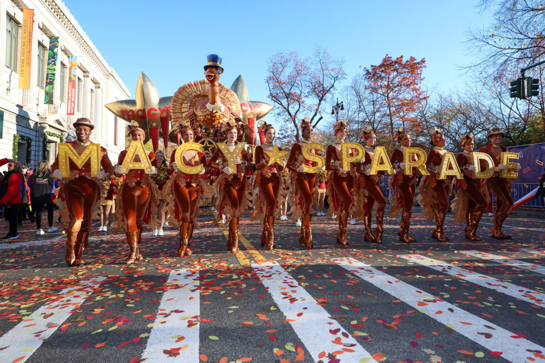 Performers at the Macy's Day Parade