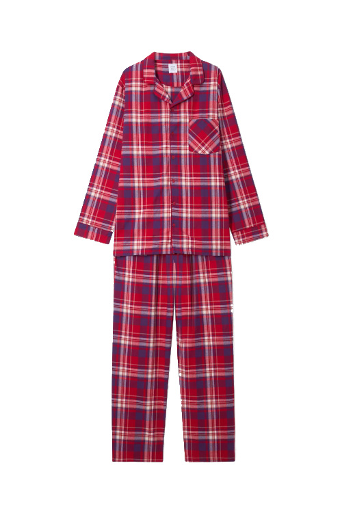 Red check PJs
