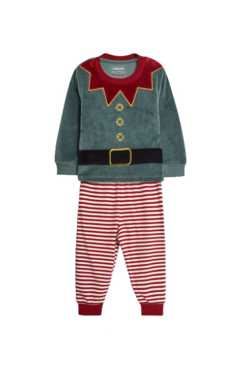 Elf Christmas pyjamas