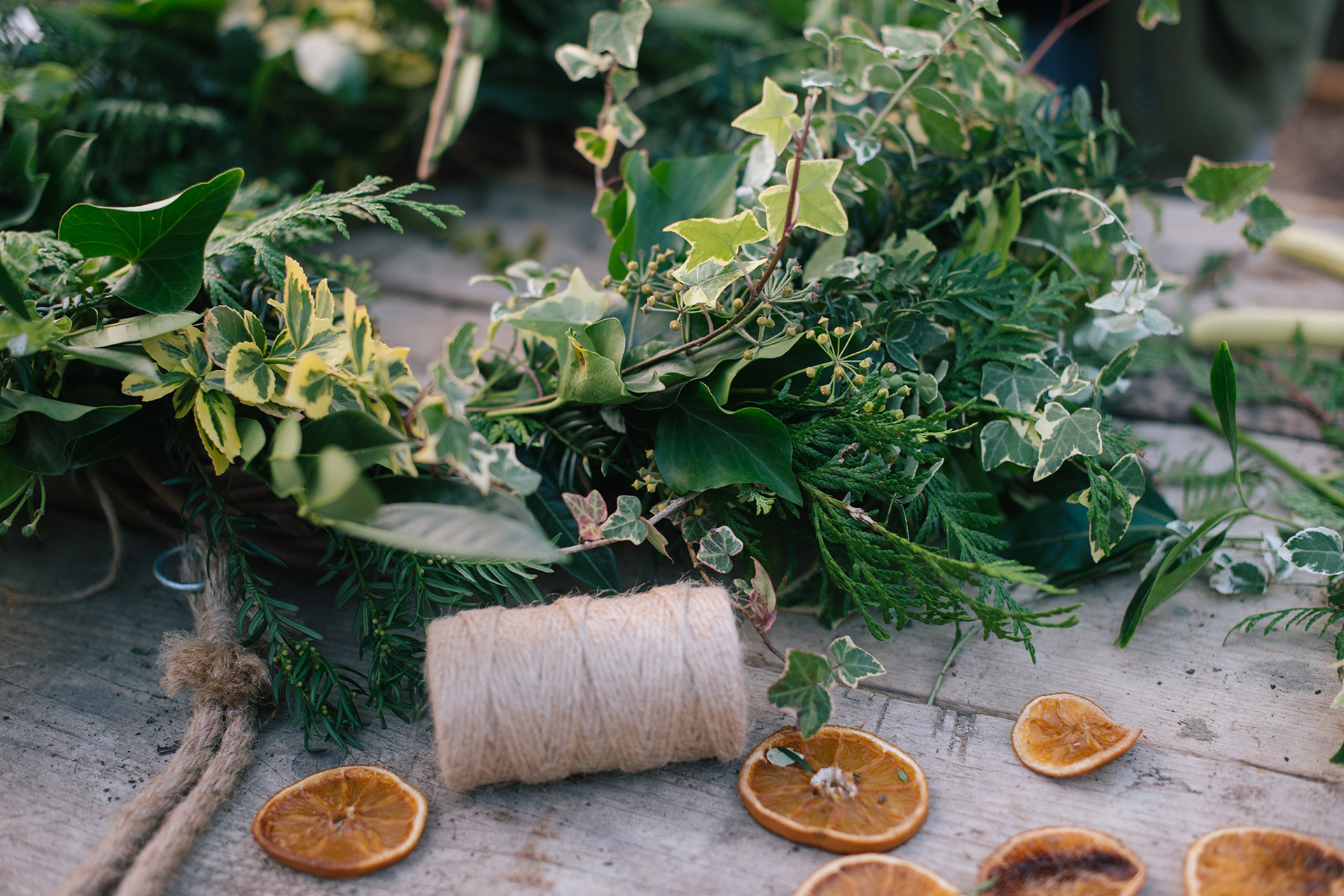 Add natural embellishments