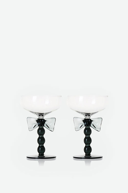 Maison Balzac champagne coupes