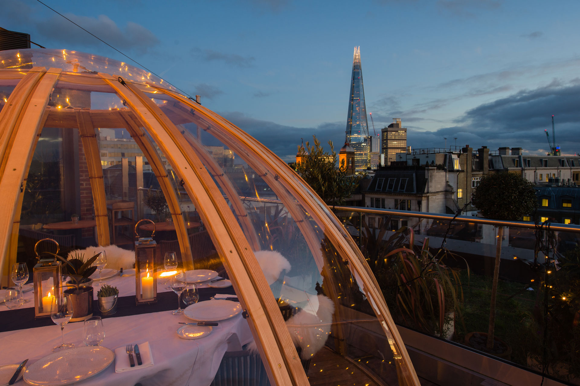 Igloo at Mercer Roof Terrace