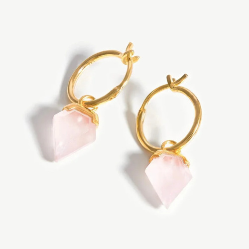 Pink earrings