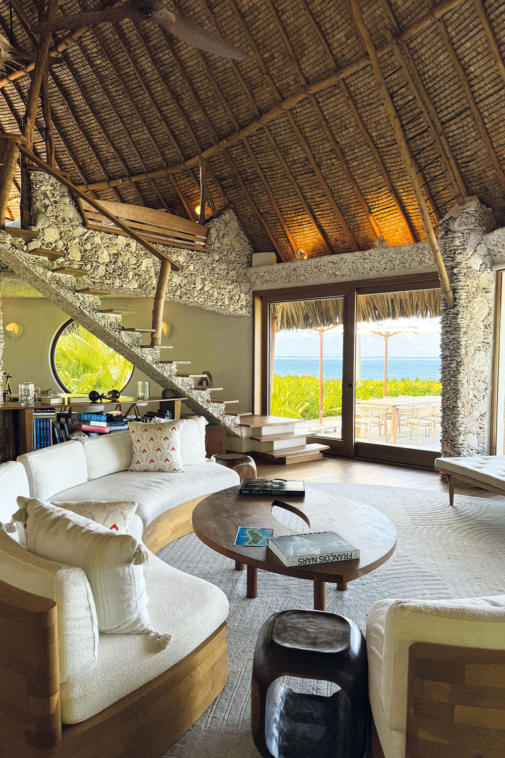 A room at Motu Nao Nao hotel