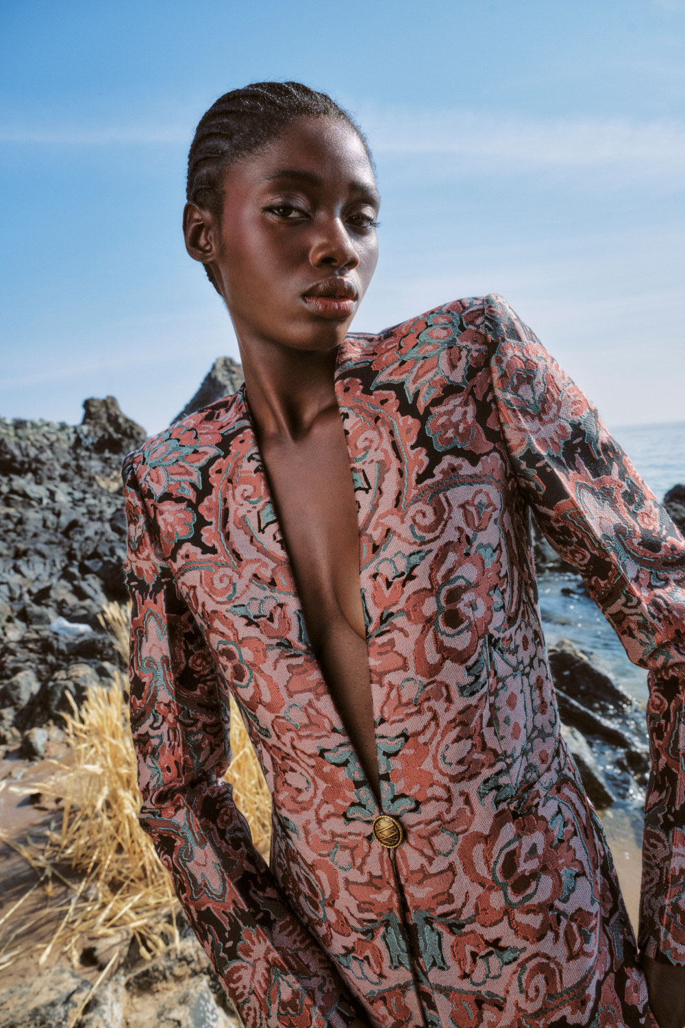 Woman in Noushella suit