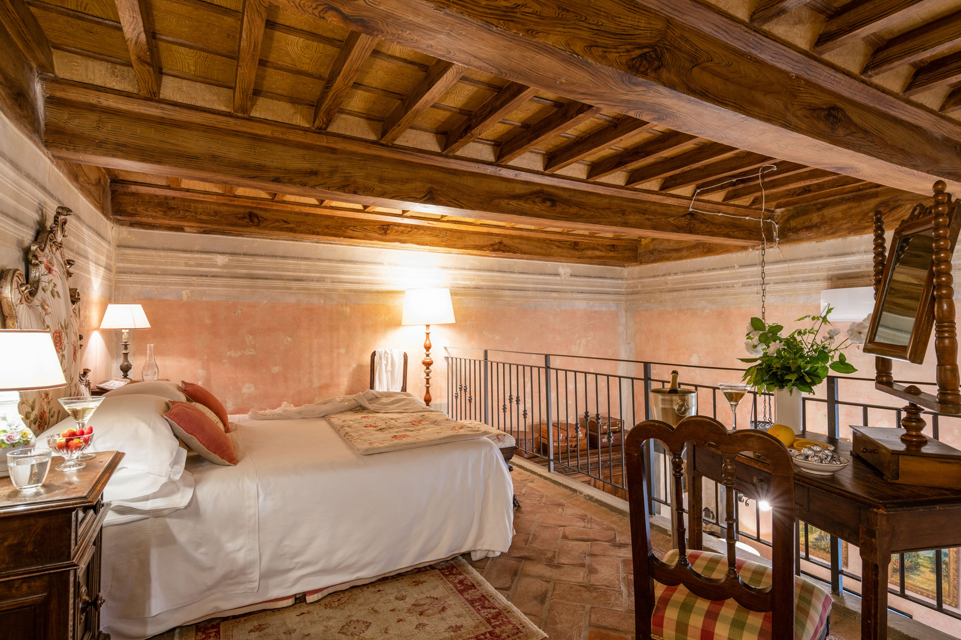 Bedroom at Palazzo Nelle