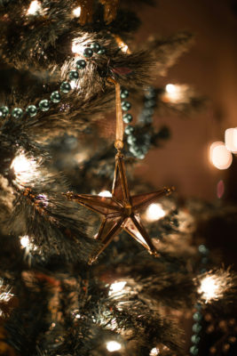 Christmas tree with star decorations | John Lewis 2024 Christmas Ad