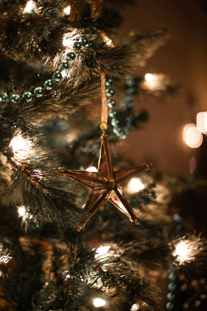 Christmas tree with star decorations | John Lewis 2024 Christmas Ad