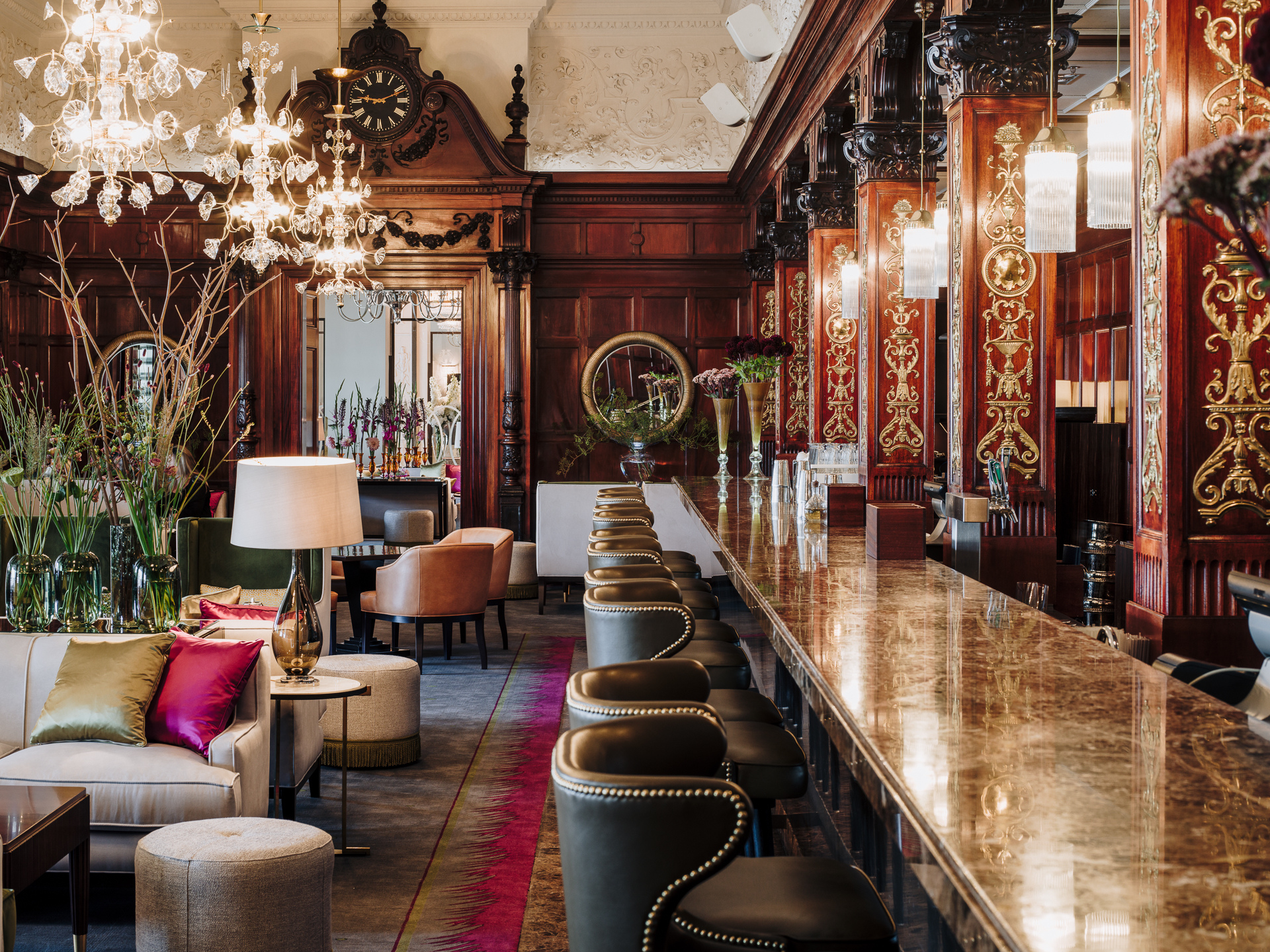 Ornate bar