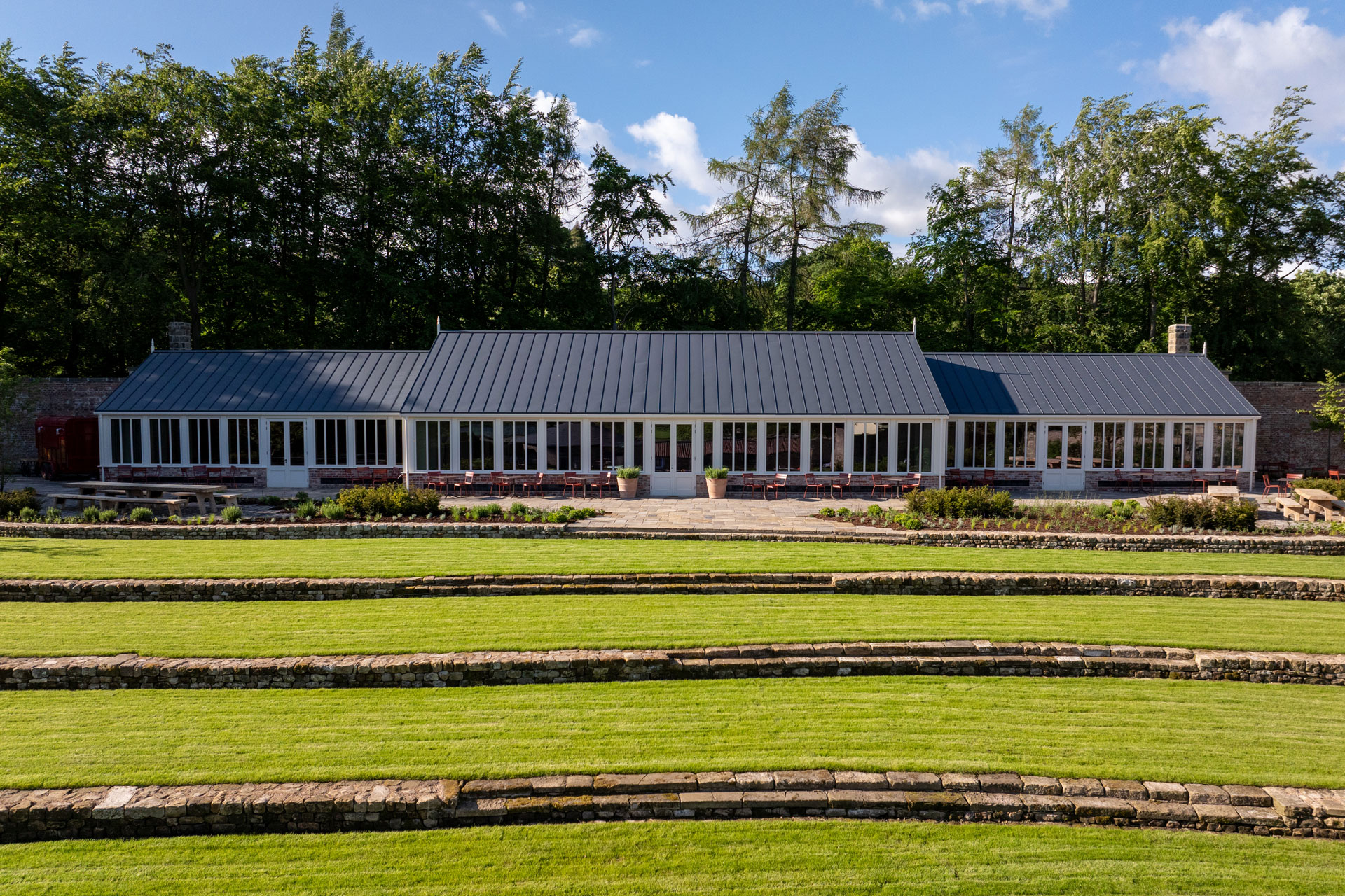 The Vinery Cafe at Raby Castle