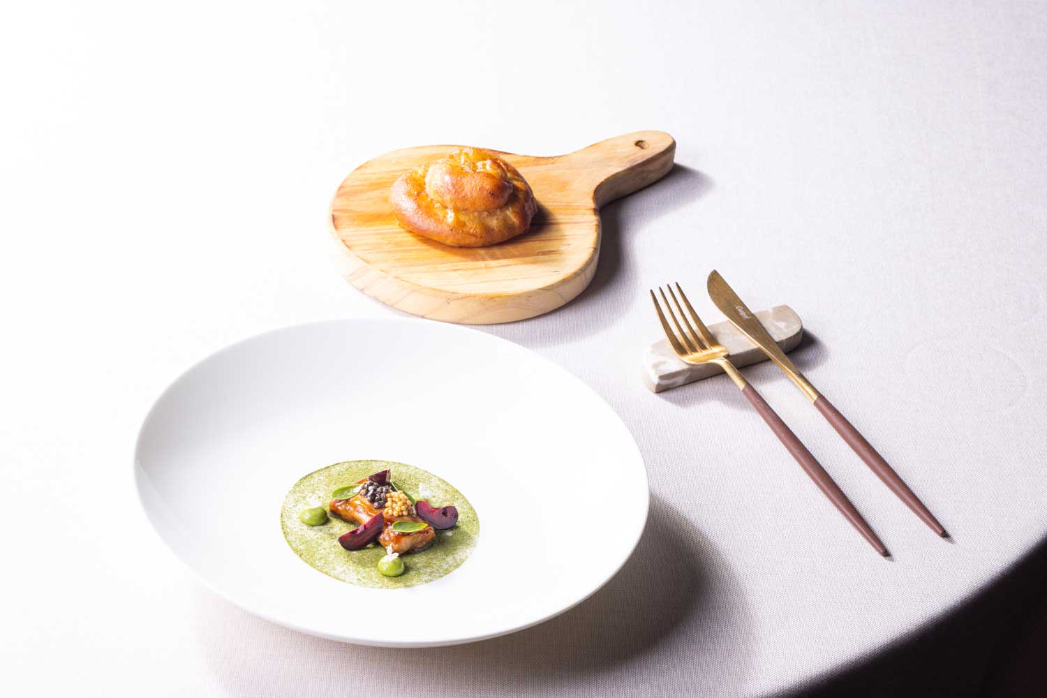 Voro Restaurant dishes, Cap Vermell, Mallorca