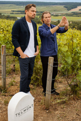 Ludovic du Plessis and Leonardo Di Caprio