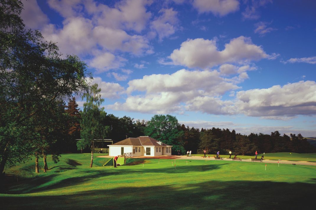 New-build cottage on a golf course