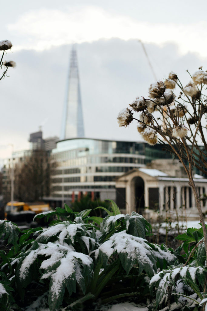 snow in London