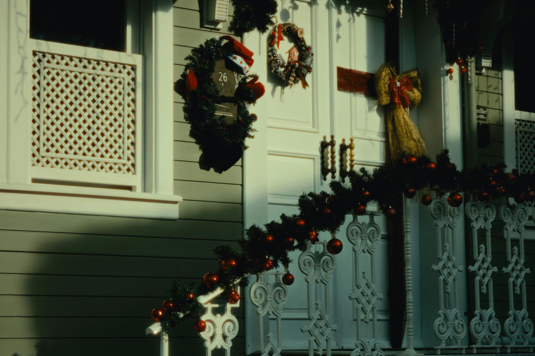 Christmas Door Bow