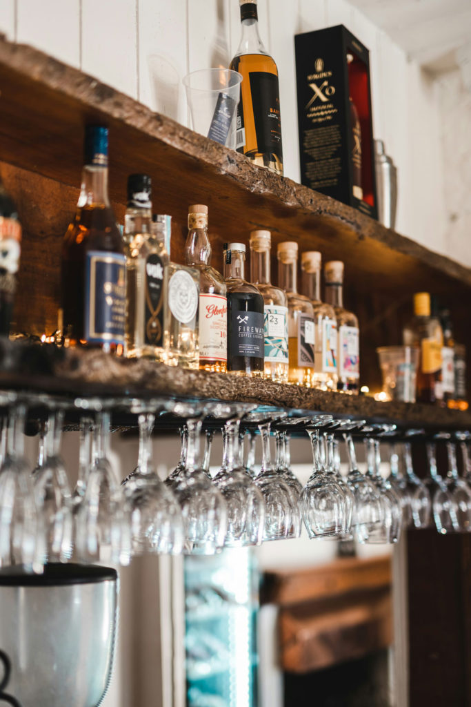 Drinks at a pub