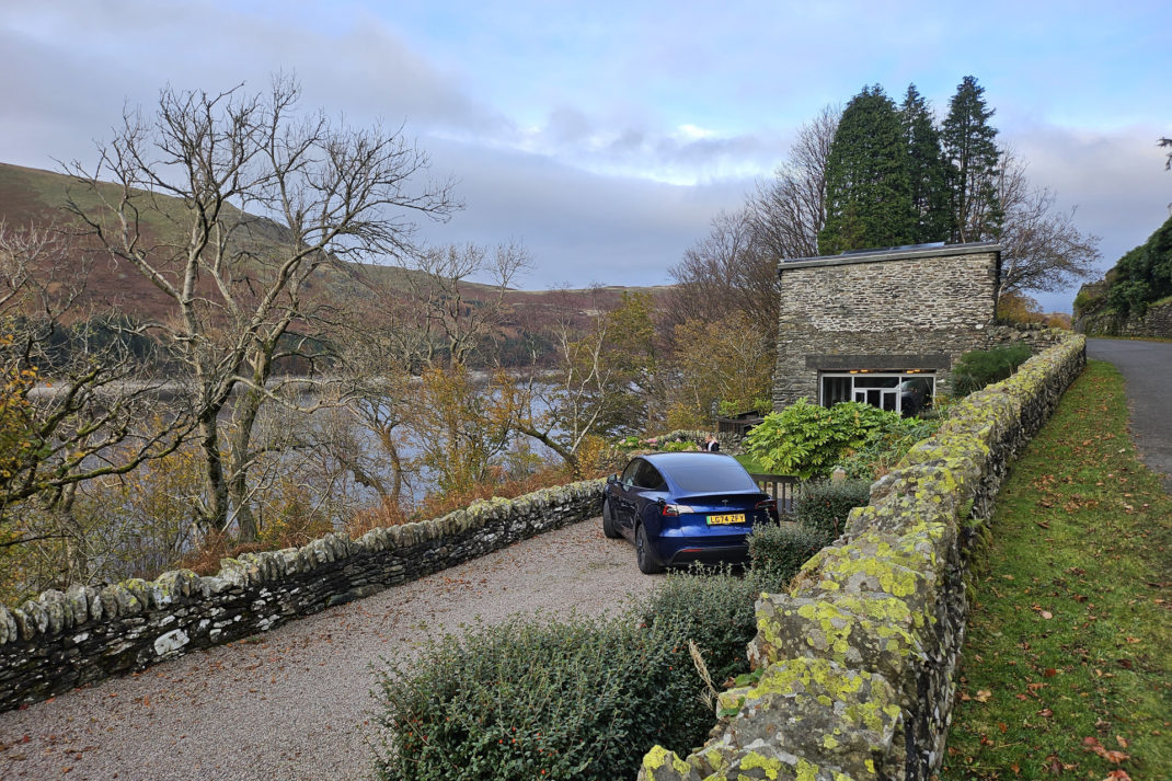A Tesla in the Lake District