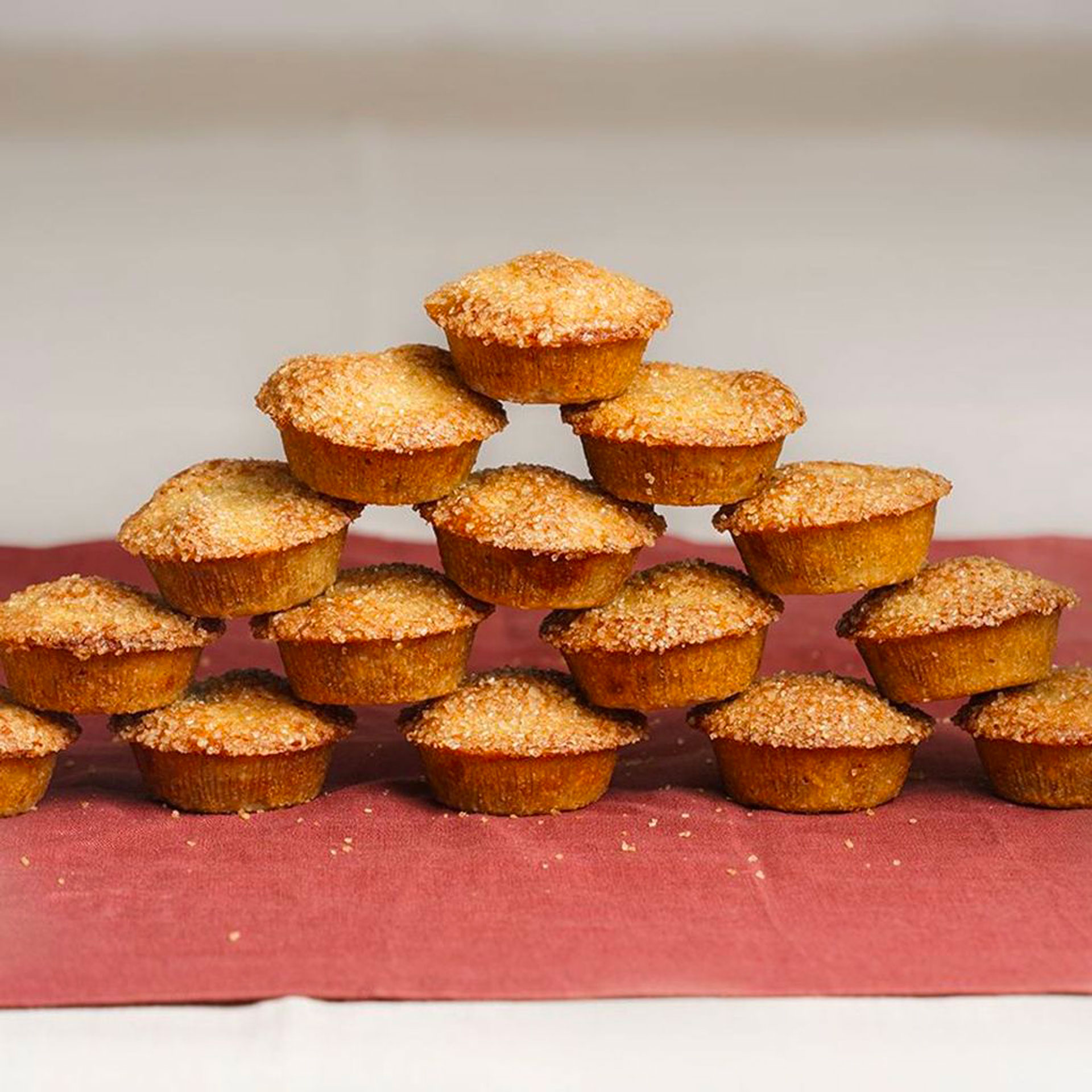 Stack of mince pies