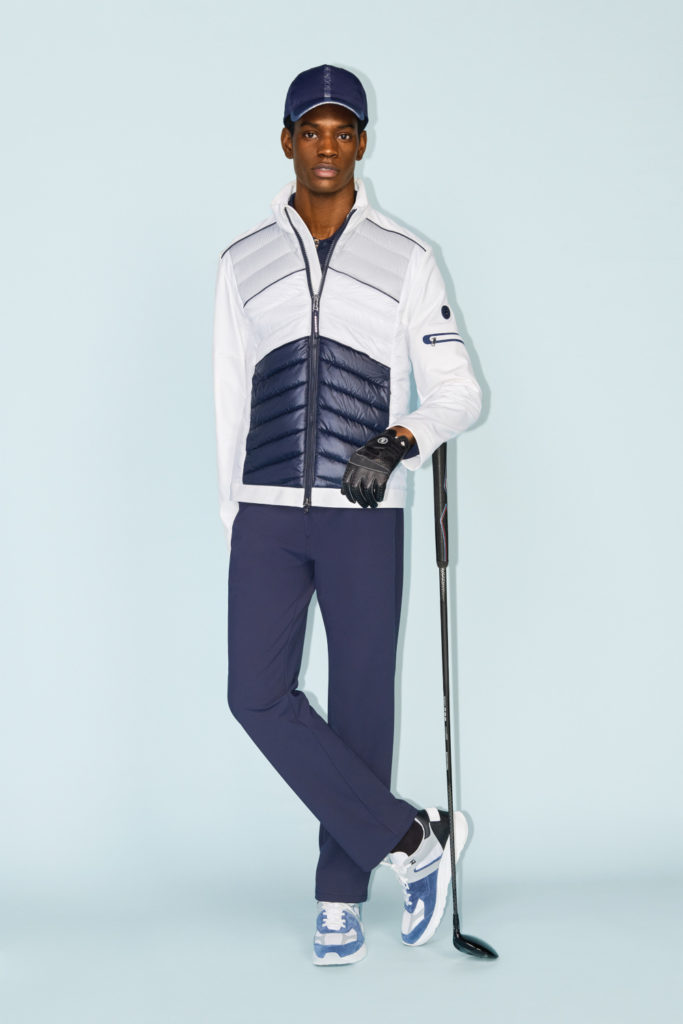 Man in golf clothing