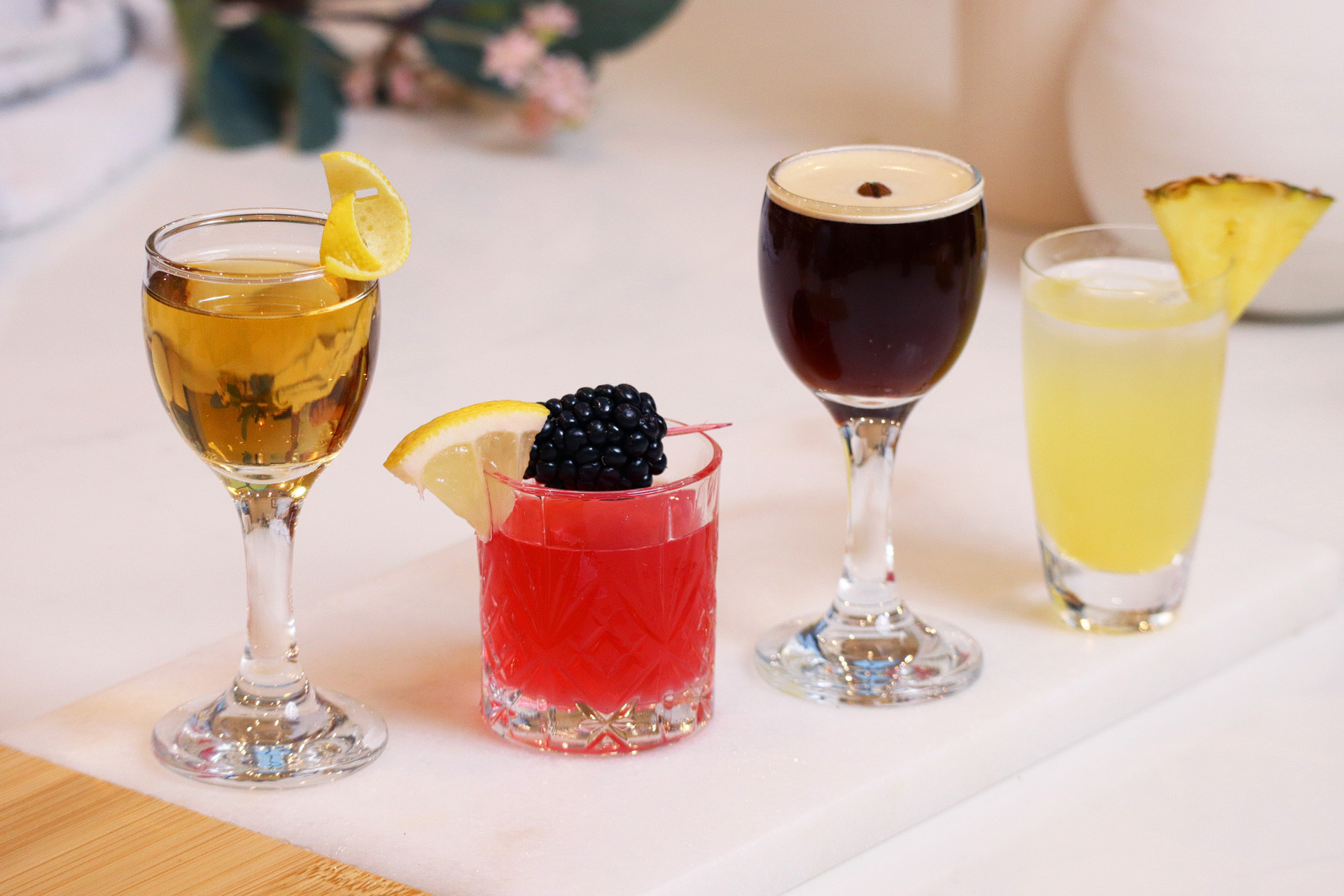 Mini cocktails