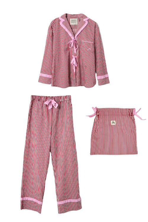 Red stripe PJs