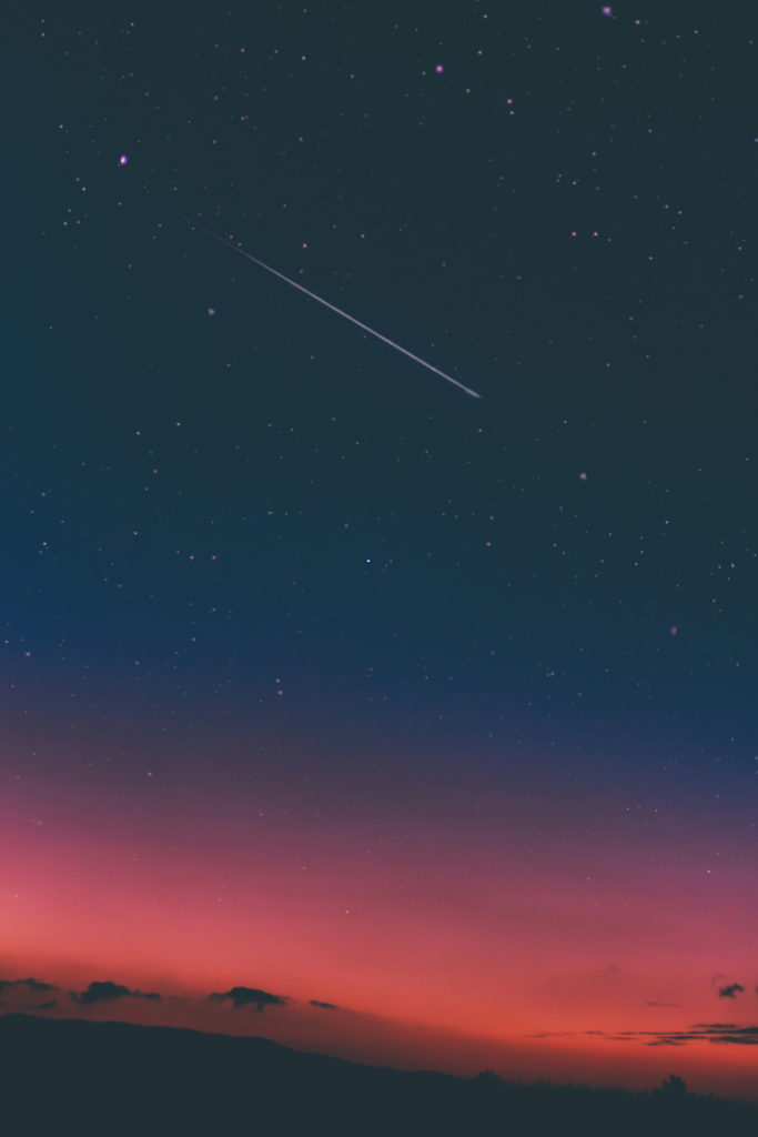 Night sky | 2025 January Horoscope Aries