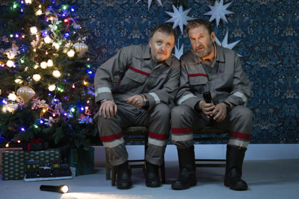 Lee Mack as Neil & Chris McCausland as Scott in Bad Tidings.