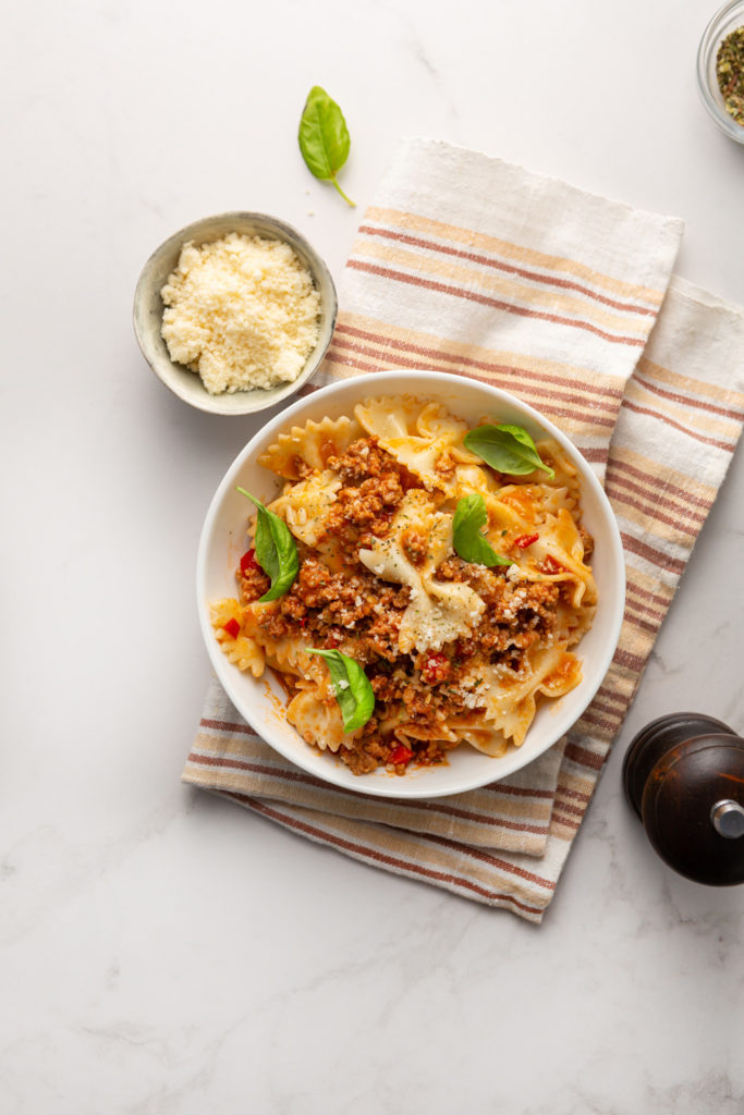 Farfalle pasta