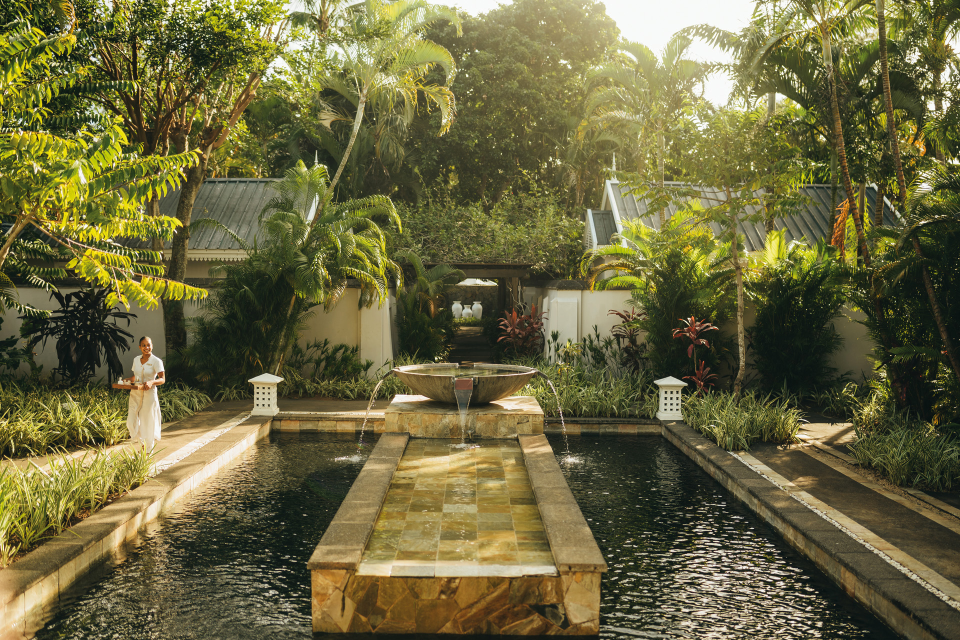 The spa at Heritage Le Telfair golf resort
