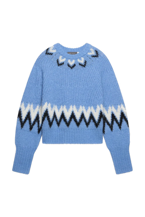 Blue jumper | what to wear on Christmas day