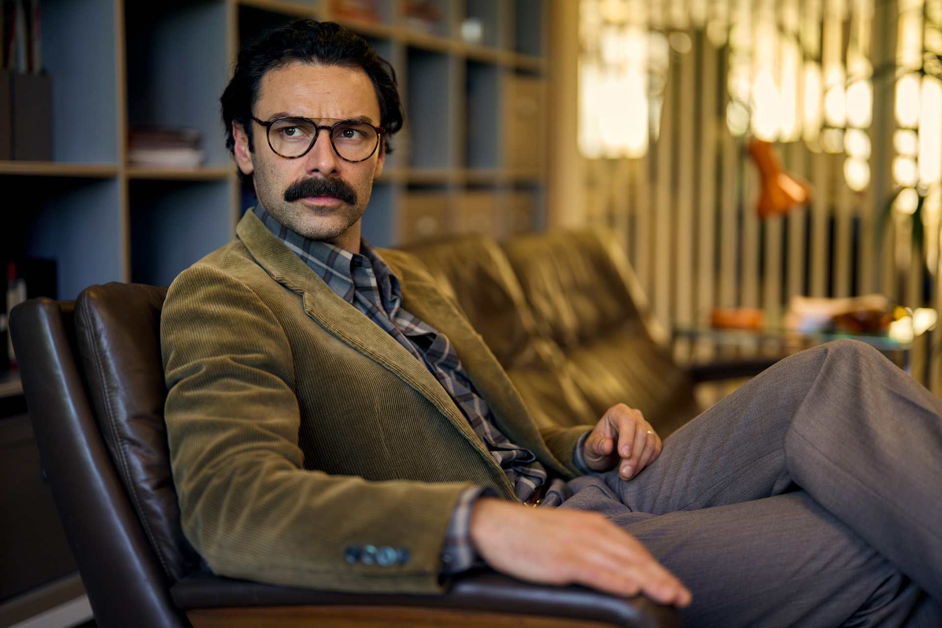 Aidan Turner as Declan O’Hara in Rivals