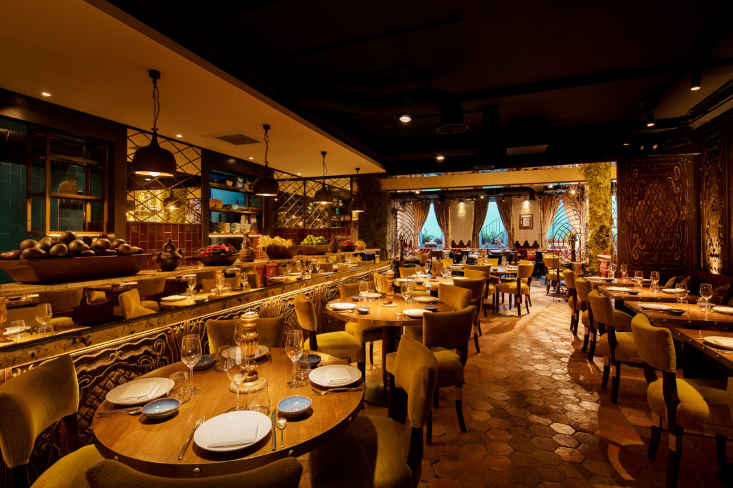 Interiors at COYA