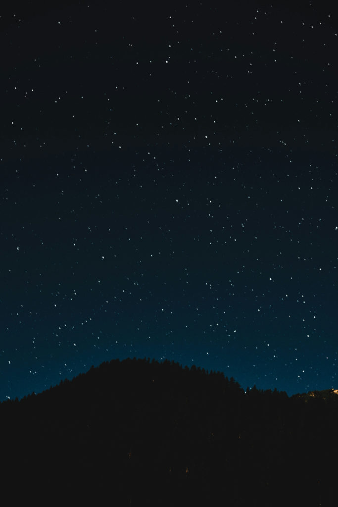 Night sky | January 2025 Horoscope Aquarius