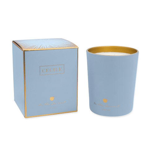 Blue candle