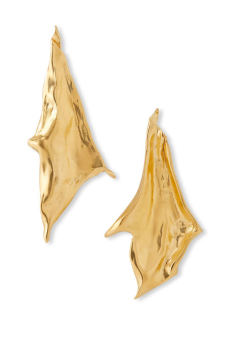 YSSO Recycled 18ct Gold Bronze North Wind Earrings