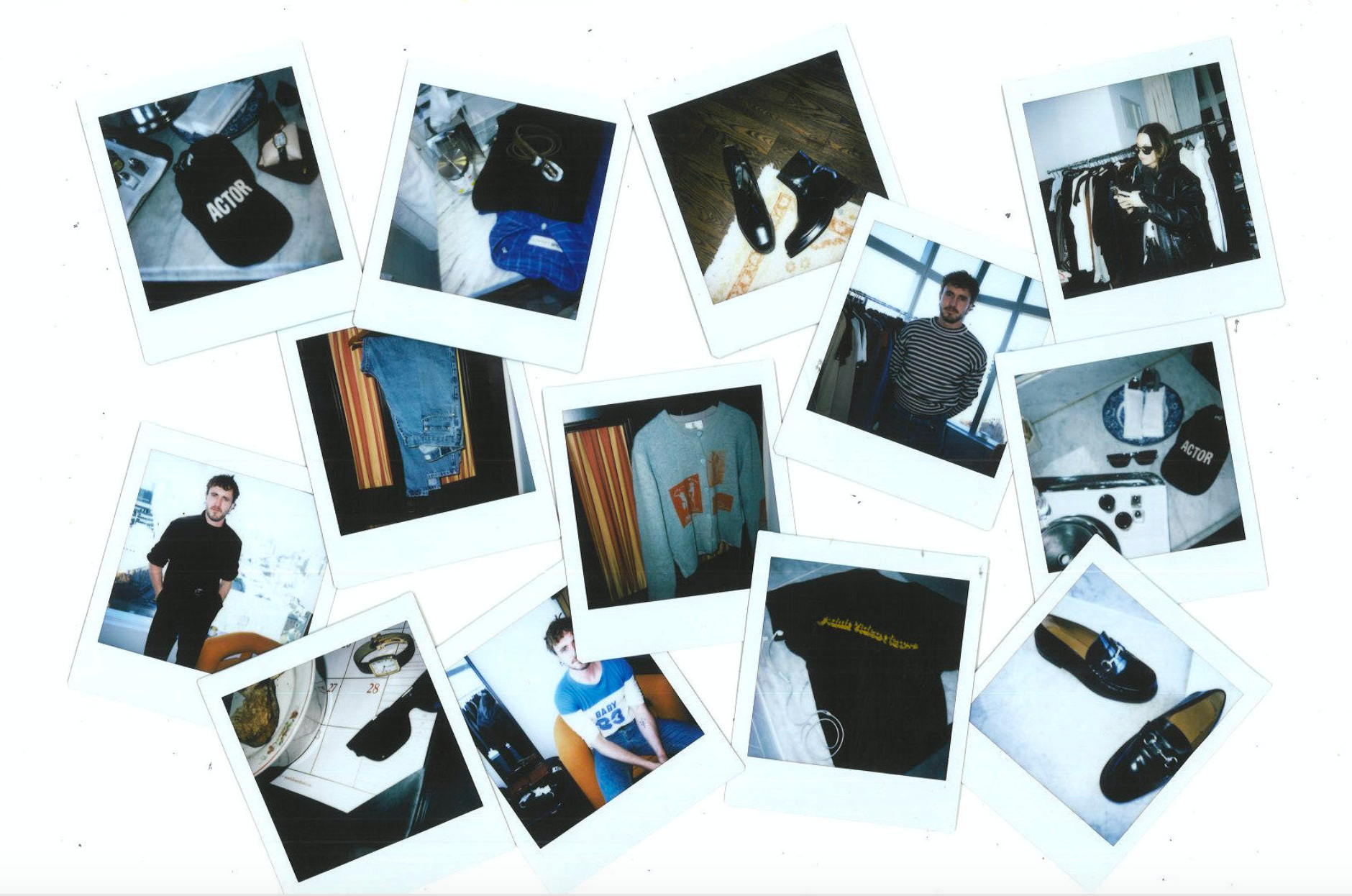 Polaroids of Paul Mescal for Vinted
