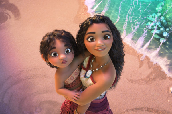 A still from Moana 2