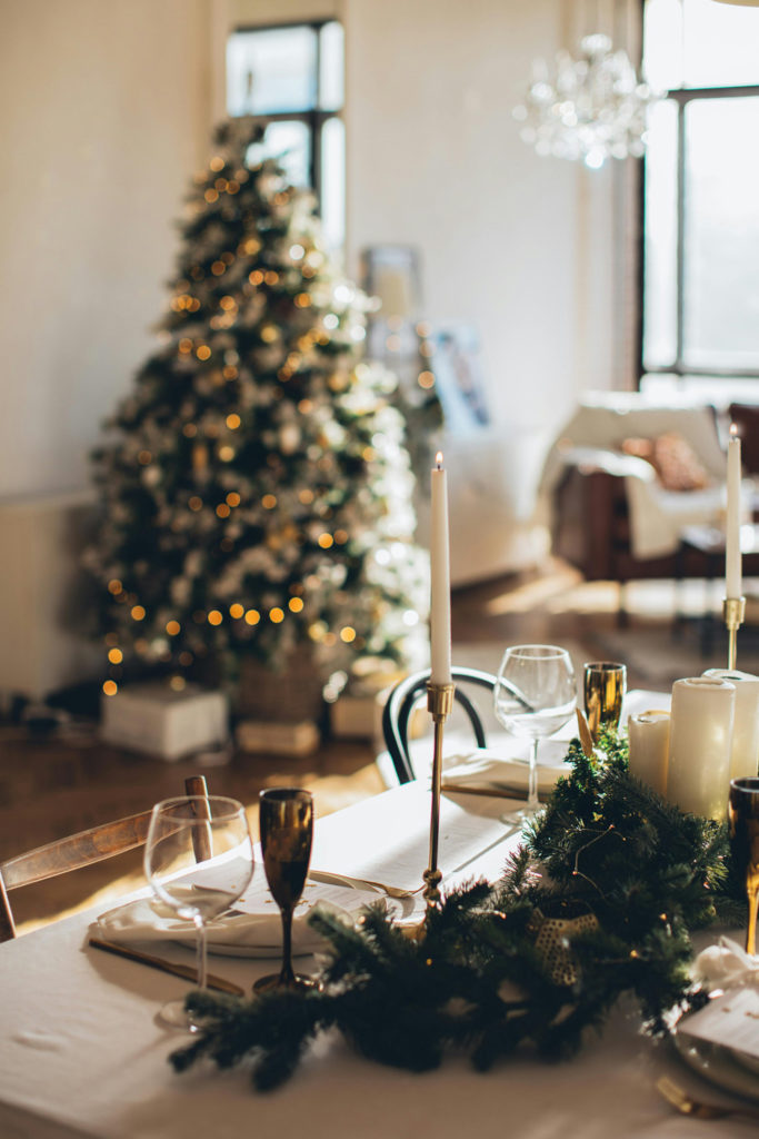 Christmas table